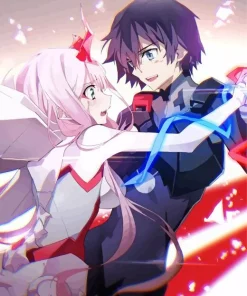 Hiro And Zero Two Diamond Painting