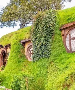 Hobbiton House Diamond Painting