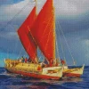 Hokulea Boat Diamond Painting