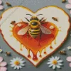 Honey And Heart Diamond Painting