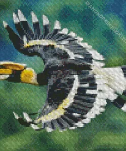 Hornbill Bird Diamond Painting