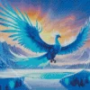 Ice Phoenix Diamond Painting