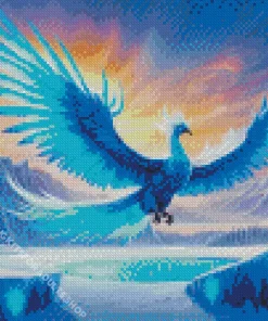 Ice Phoenix Diamond Painting