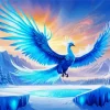 Ice Phoenix Diamond Painting