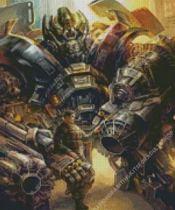 Ironhide Transformers Diamond Painting