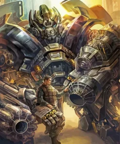 Ironhide Transformers Diamond Painting