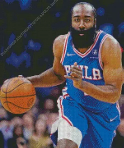 James Harden Diamond Painting