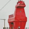 Jeju Red Horse Lighthouse Diamond Painting