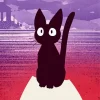 Jiji Cat Diamond Painting
