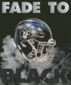 Las Vegas Raiders Helmet Diamond Painting