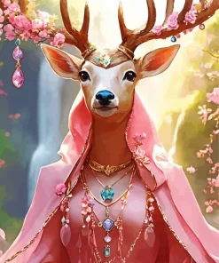 Magical Guardian Deer Diamond Painting