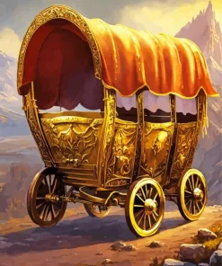 Magical Gypsy Caravan Diamond Painting