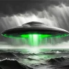 Monochrome Ufo Diamond Painting