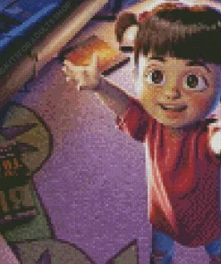Monster University Boo Diamond Painting