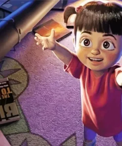 Monster University Boo Diamond Painting