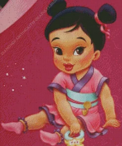 Mulan Baby Diamond Painting
