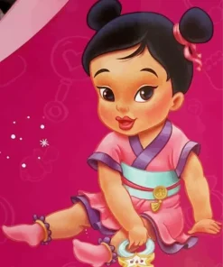 Mulan Baby Diamond Painting