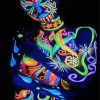 Neon Body Art Diamond Painting