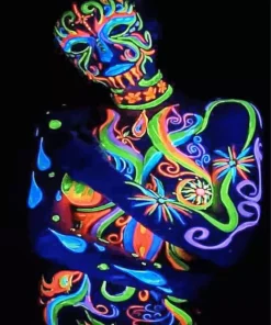 Neon Body Art Diamond Painting