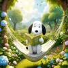 Nerd Snoopy Diamond Painting