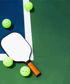 Pickleball Racket Diamond Painting