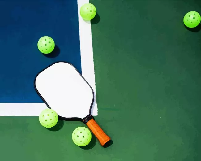 pickleball racket Diamond Paints Pickleball Racket Diamond Painting