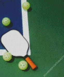 Pickleball Racket Diamond Painting