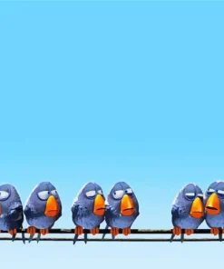 Pixar For The Birds Diamond Painting