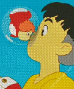 Ponyo And Sosuke Diamond Painting