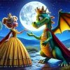 Princess Dragon Art Diamond Painting