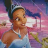 Princess Tiana And The Frog Diamond Painting