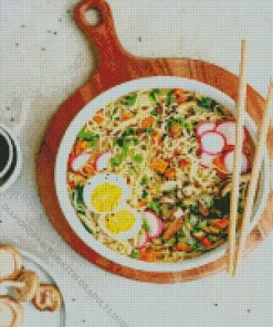 Ramen Bowl Diamond Painting