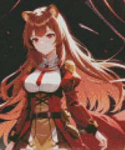 Raphtalia The Rising Of The Shield Hero Diamond Painting