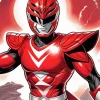 Red Power Ranger Diamond Painting