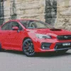Red Subaru WRX Diamond Painting