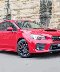 Red Subaru WRX Diamond Painting