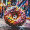 Splash Donut Diamond Painting
