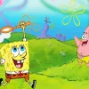 Spongebob And Patrick Jellyfishing Diamond Painting