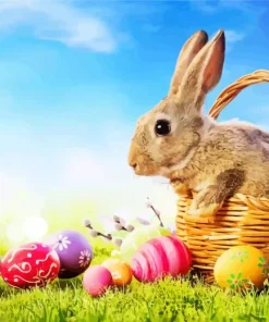 The Easter Bunny Diamond Painting