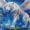 Tiger With Wings Diamond Painting