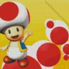 Toad Mario Diamond Painting