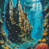 Underwater Castle Diamond Painting