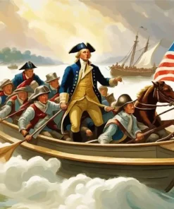 Washington Crossing The Delaware Diamond Painting