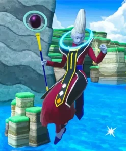 Whis Dragon Ball Diamond Painting