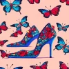 Woman High Heels Diamond Painting