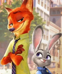 Zootopia Art Diamond Painting