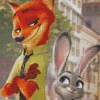 Zootopia Art Diamond Painting