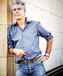 Anthony Bourdain Diamond Painting