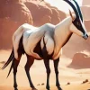 Arabian Oryx Bull Diamond Painting