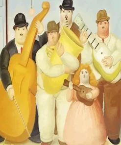 Botero The Musicians Diamond Painting